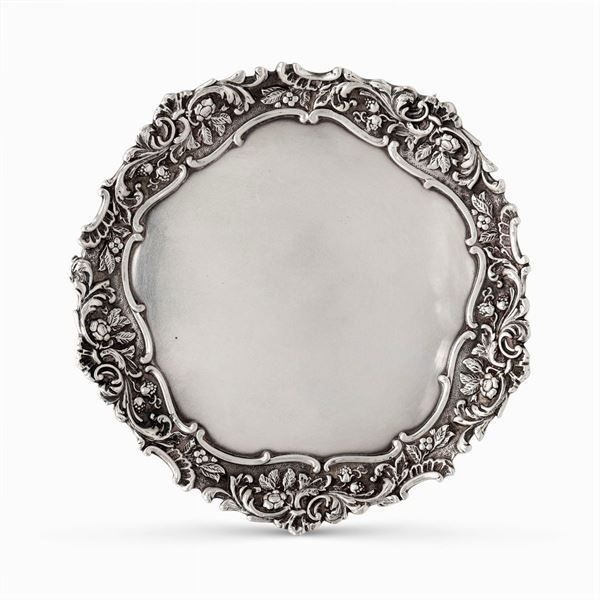 Salver in argento