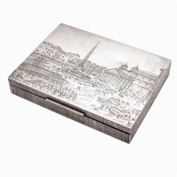 Federico Buccellati, silver box