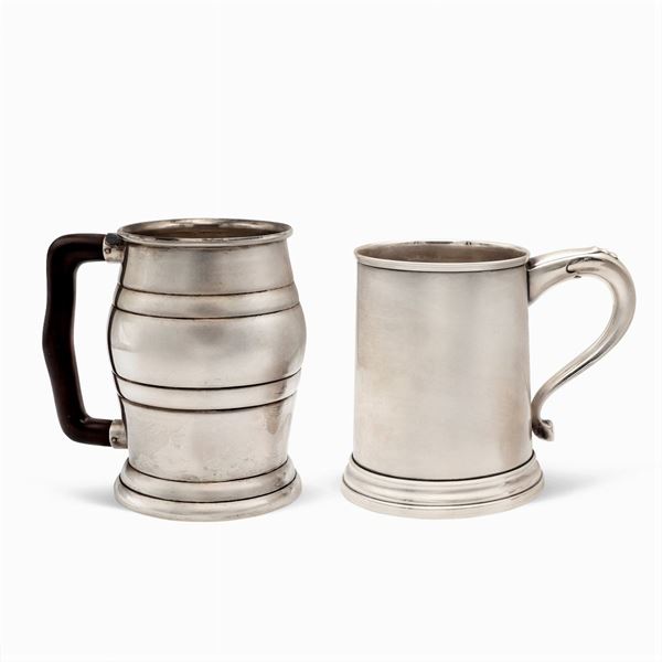 Group of silver objects (2)  (Italy, 20th cventury)  - Auction PAINTINGS | FURNITURE | WORKS OF ART - Colasanti Casa d'Aste
