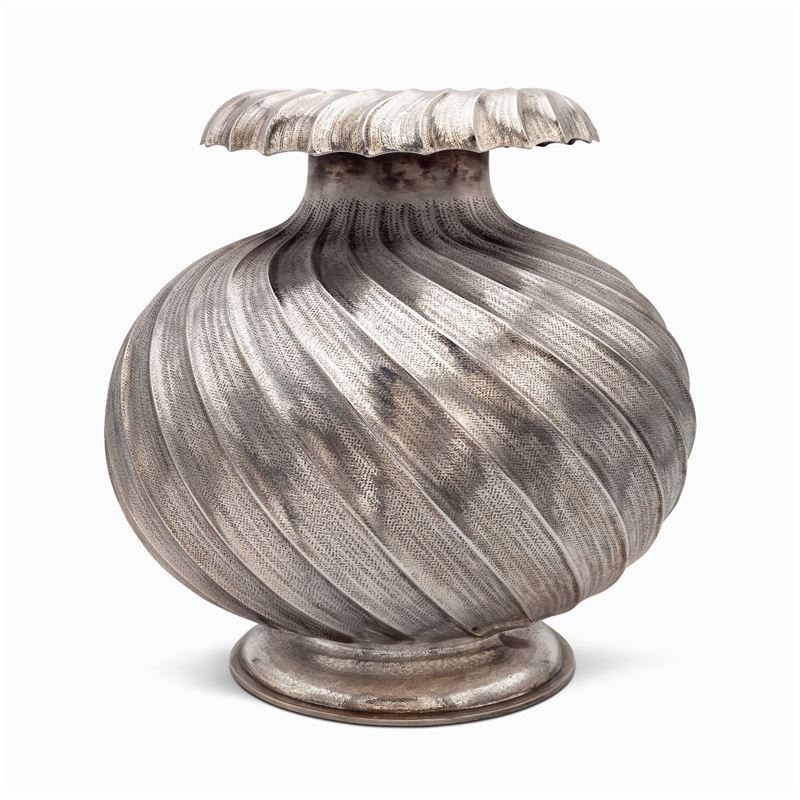 Mario Buccellati, Vaso in Argento