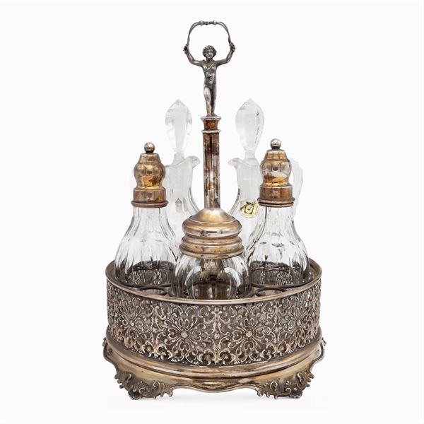 Silver ice bucket