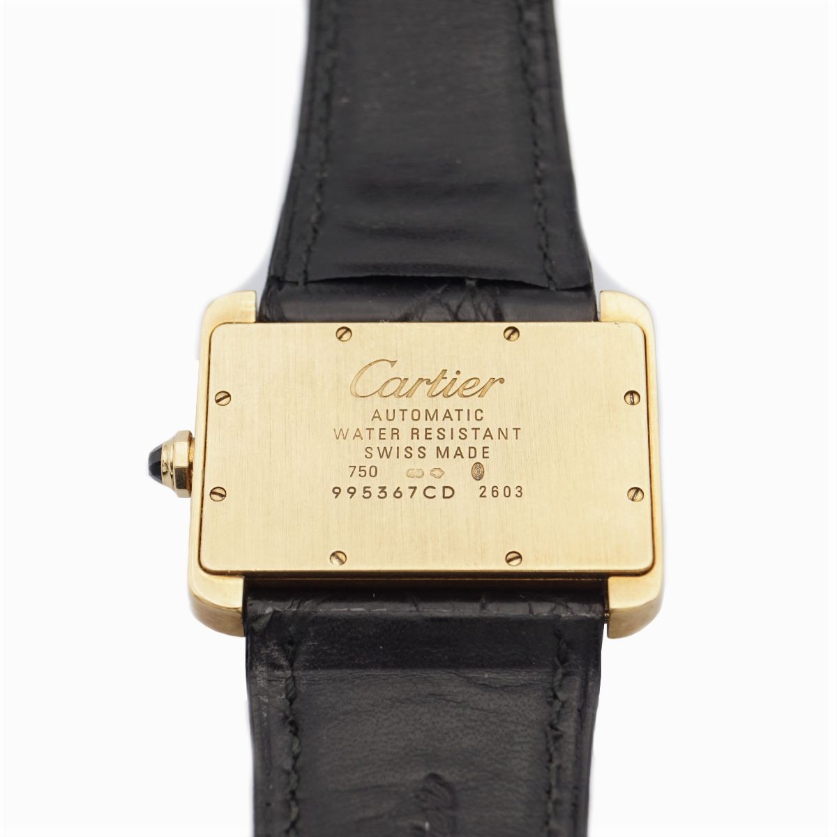 Cartier Tank Divan Factory Diamond XL, Orologio da Polso