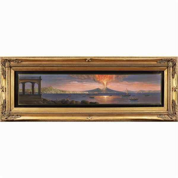Neapolitan school  (20th century)  - Auction PAINTINGS | FURNITURE | WORKS OF ART - Colasanti Casa d'Aste