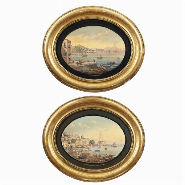 Neapolitan school  (20th century)  - Auction PAINTINGS | FURNITURE | WORKS OF ART - Colasanti Casa d'Aste
