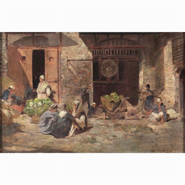 Oriantalist painter (unknwn artist)