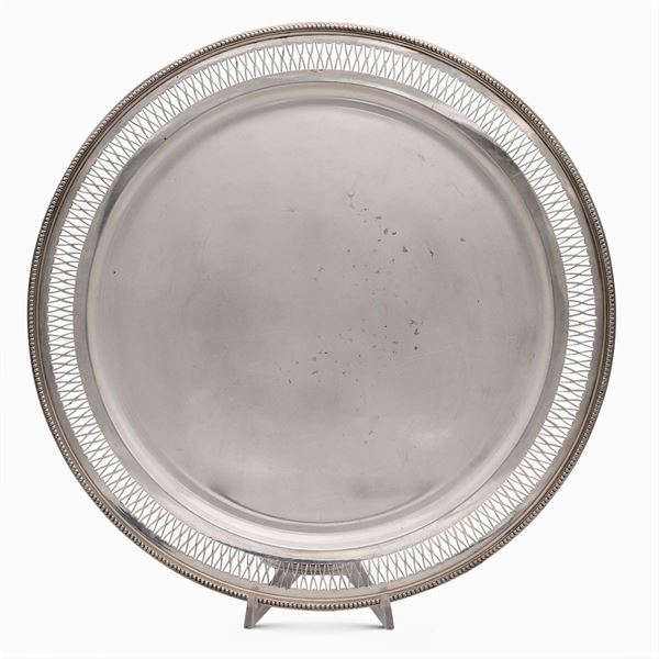 Silver tray