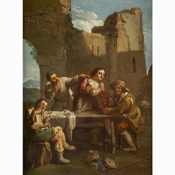 Paolo Monaldi  (Rome 1710 - after 1779)  - Auction PAINTINGS | FURNITURE | WORKS OF ART - Colasanti Casa d'Aste