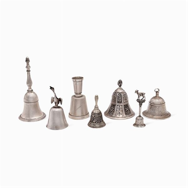 Group of silver bells (7)