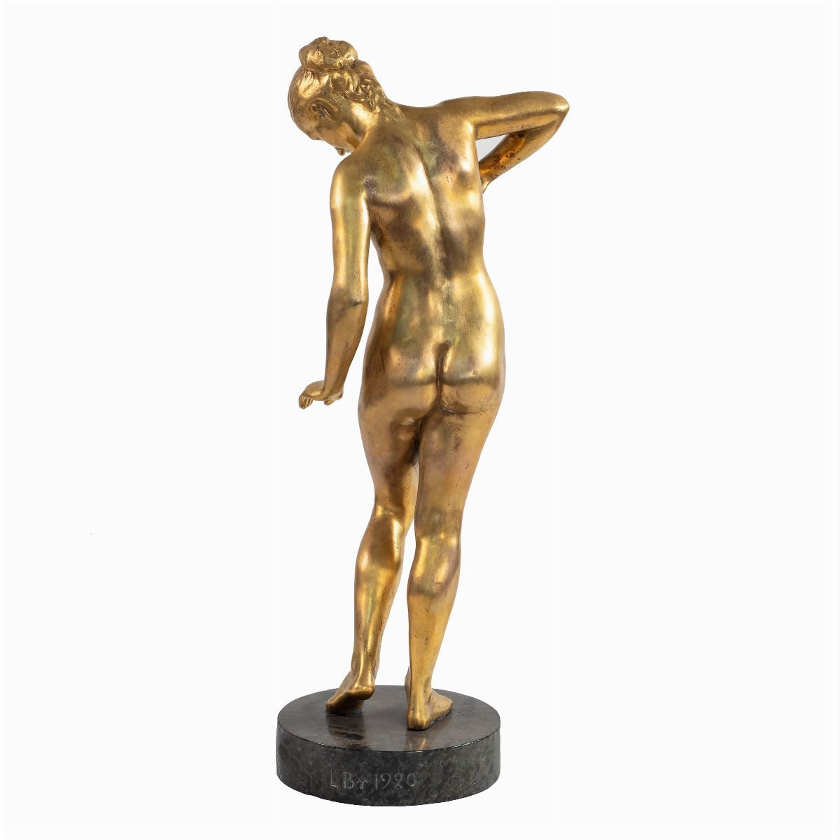 Scultura in Bronzo Dorato