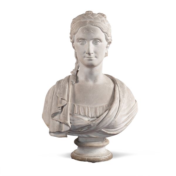 Gesso sculpture  (Italy, 19th century)  - Auction PAINTINGS | FURNITURE | WORKS OF ART - Colasanti Casa d'Aste