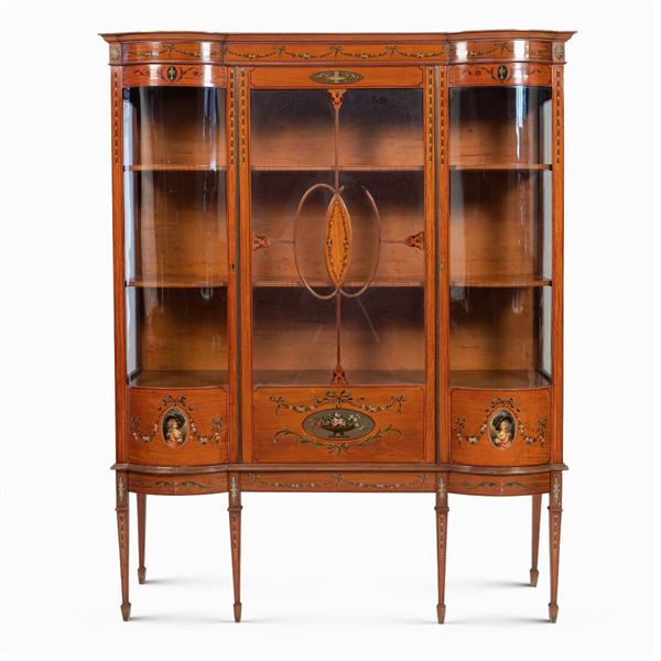 Satinwood cabinet