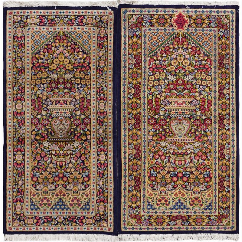 Coppia di Tappeti Scendiletto Kerman (2)