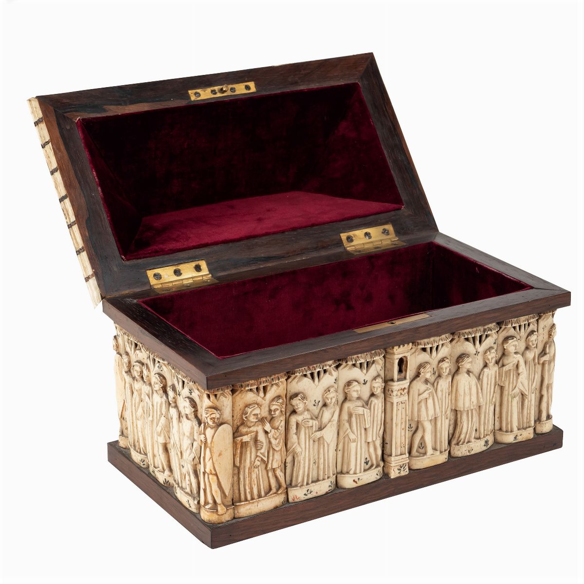 Cofanetto Nuziale in Legno e Osso