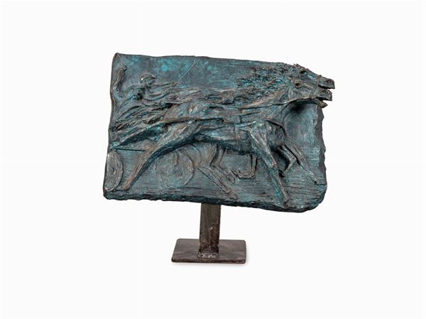 Cesare Rabitti  (Bologna, 1942 - 2012)  - Auction WEB ONLY 20TH CENTURY PAINTINGS PRINTS AND SCULPTURES - Colasanti Casa d'Aste