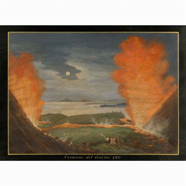 Neapolitan school  (20th century)  - Auction Old Master Paintings, Furniture, Sculpture and  Works of Art - Colasanti Casa d'Aste