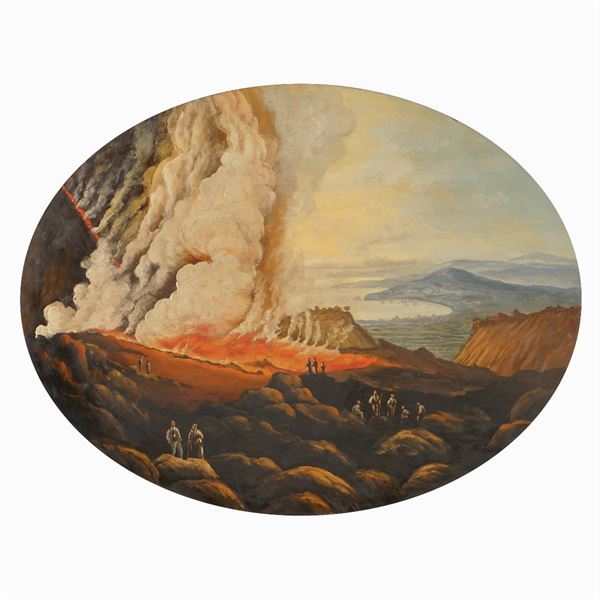 Neapolitan school  (20th century)  - Auction Old Master Paintings, Furniture, Sculpture and  Works of Art - Colasanti Casa d'Aste