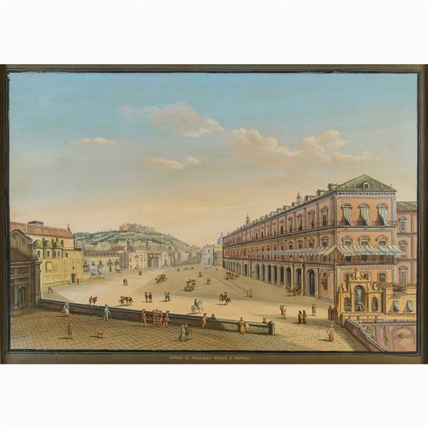 Scuola napoletana  (XX Sec.)  - Asta Dipinti Antichi, Arredi, Sculture e Oggetti d'Arte - Colasanti Casa d'Aste
