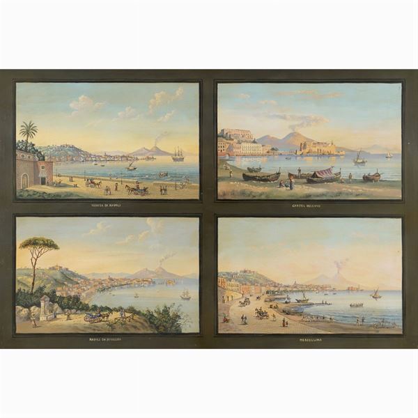 Neapolitan school  (20th century)  - Auction Old Master Paintings, Furniture, Sculpture and  Works of Art - Colasanti Casa d'Aste