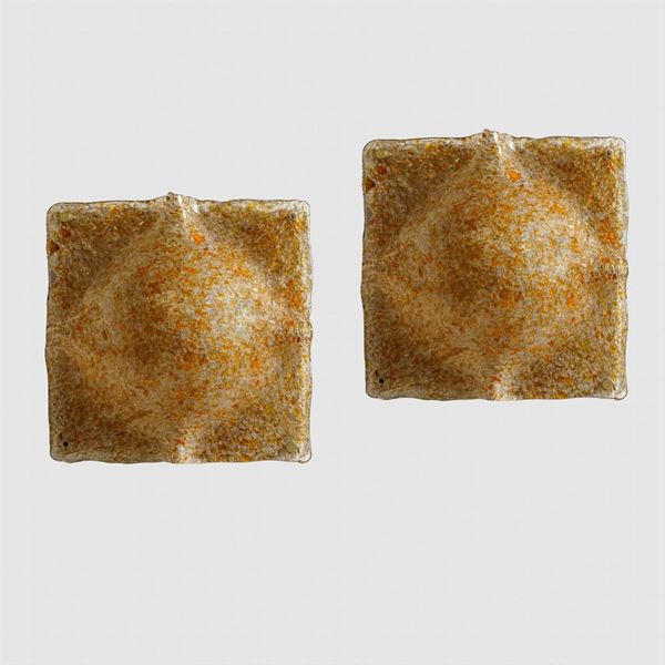 Murano Manufacture (2)  (Italy, 1970/80s)  - Auction DESIGN AND 20TH DECORATIVE ARTS  - Colasanti Casa d'Aste