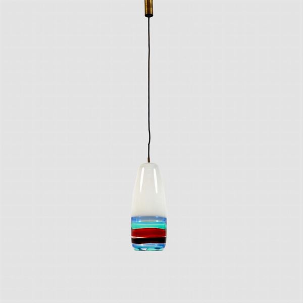 Massimo Vignelli, prod. Venini Murano  (Italy, 1956 circa)  - Auction DESIGN AND 20TH DECORATIVE ARTS  - Colasanti Casa d'Aste