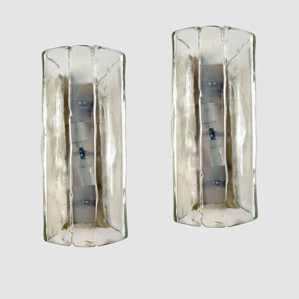 Mazzuccato, Murano (2)  (Italia, anni 70)  - Asta DESIGN E ARTI DECORATIVE DEL 900  - Colasanti Casa d'Aste