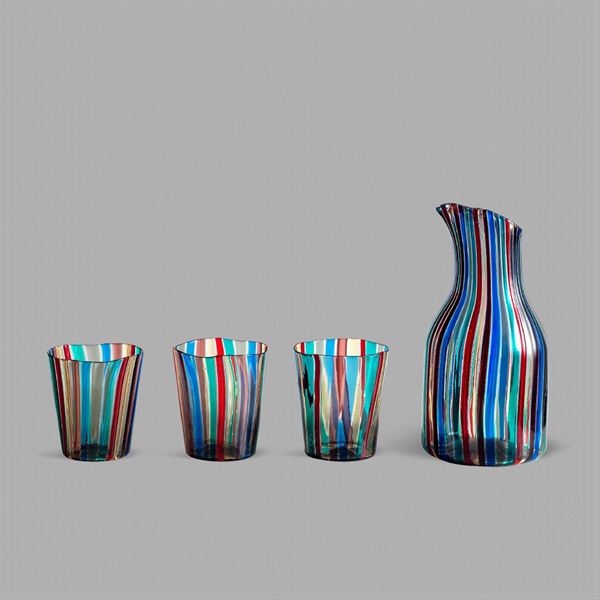Venini (4)  (Murano, anni 70-80)  - Asta DESIGN E ARTI DECORATIVE DEL 900  - Colasanti Casa d'Aste