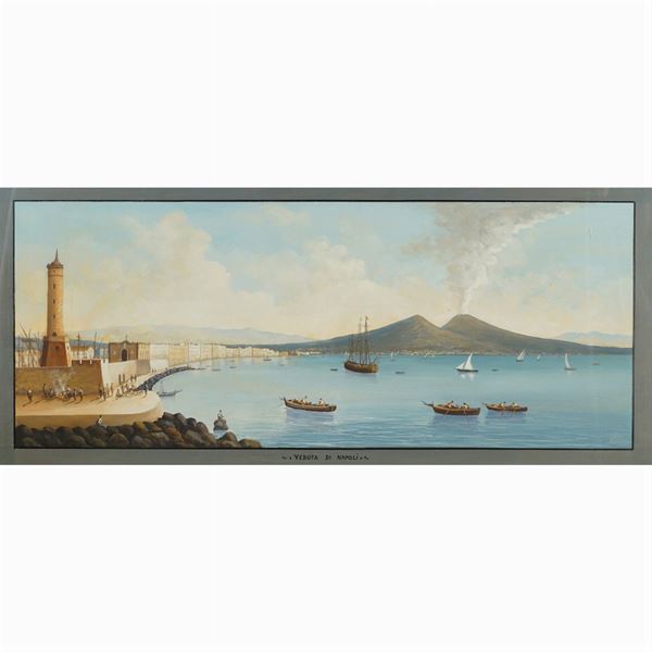 Neapolitan school  (20th century)  - Auction Old Master Paintings, Furniture, Sculpture and  Works of Art - Colasanti Casa d'Aste