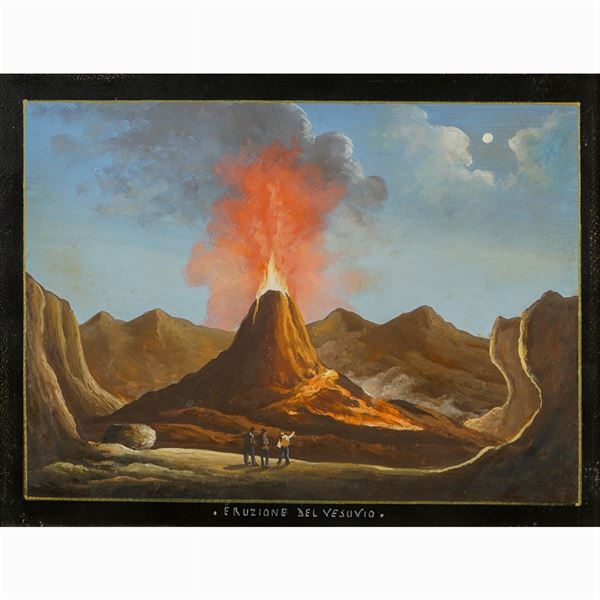 Neapolitan school  (20th century)  - Auction Old Master Paintings, Furniture, Sculpture and  Works of Art - Colasanti Casa d'Aste