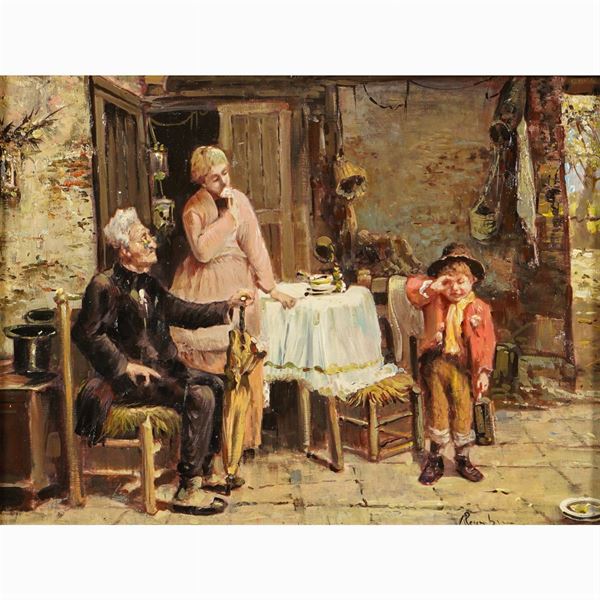 School of Southern Italy  (20th century)  - Auction WEB ONLY 20TH CENTURY PAINTINGS PRINTS AND SCULPTURES - Colasanti Casa d'Aste