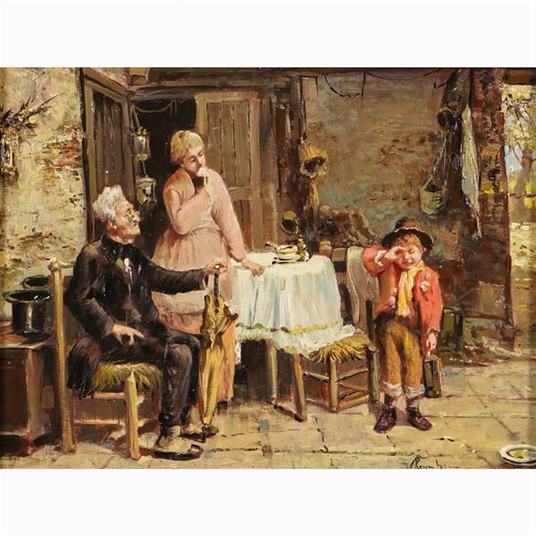 School of Southern Italy  (20th century)  - Auction WEB ONLY 20TH CENTURY PAINTINGS PRINTS AND SCULPTURES - Colasanti Casa d'Aste