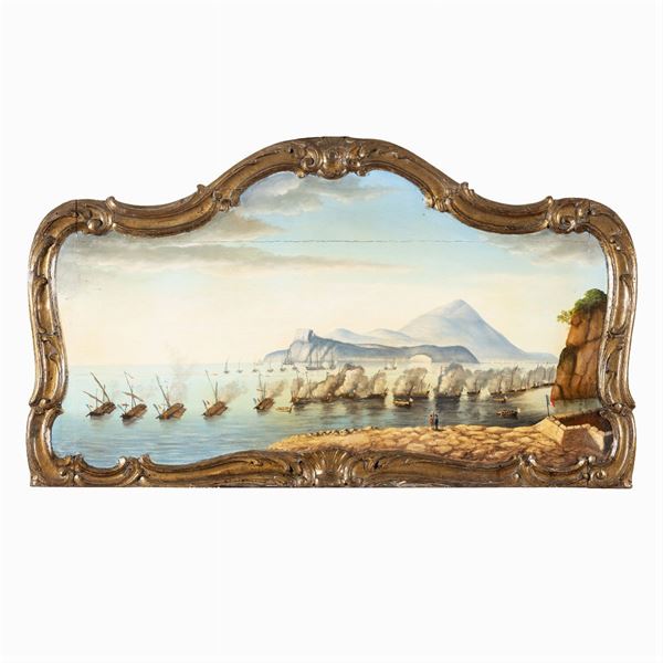 Neapolitan school  (20th century)  - Auction Old Master Paintings, Furniture, Sculpture and  Works of Art - Colasanti Casa d'Aste
