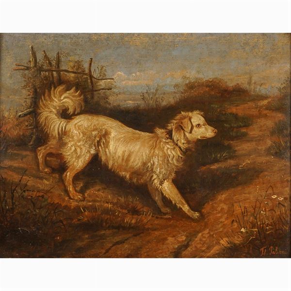 Francesco Paolo Palizzi  (Vasto 1825 - Napoli 1871)  - Asta Dipinti Antichi, Arredi, Sculture e Oggetti d'Arte - Colasanti Casa d'Aste