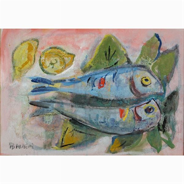 Italian painter  (20th century)  - Auction WEB ONLY 20TH CENTURY PAINTINGS PRINTS AND SCULPTURES - Colasanti Casa d'Aste