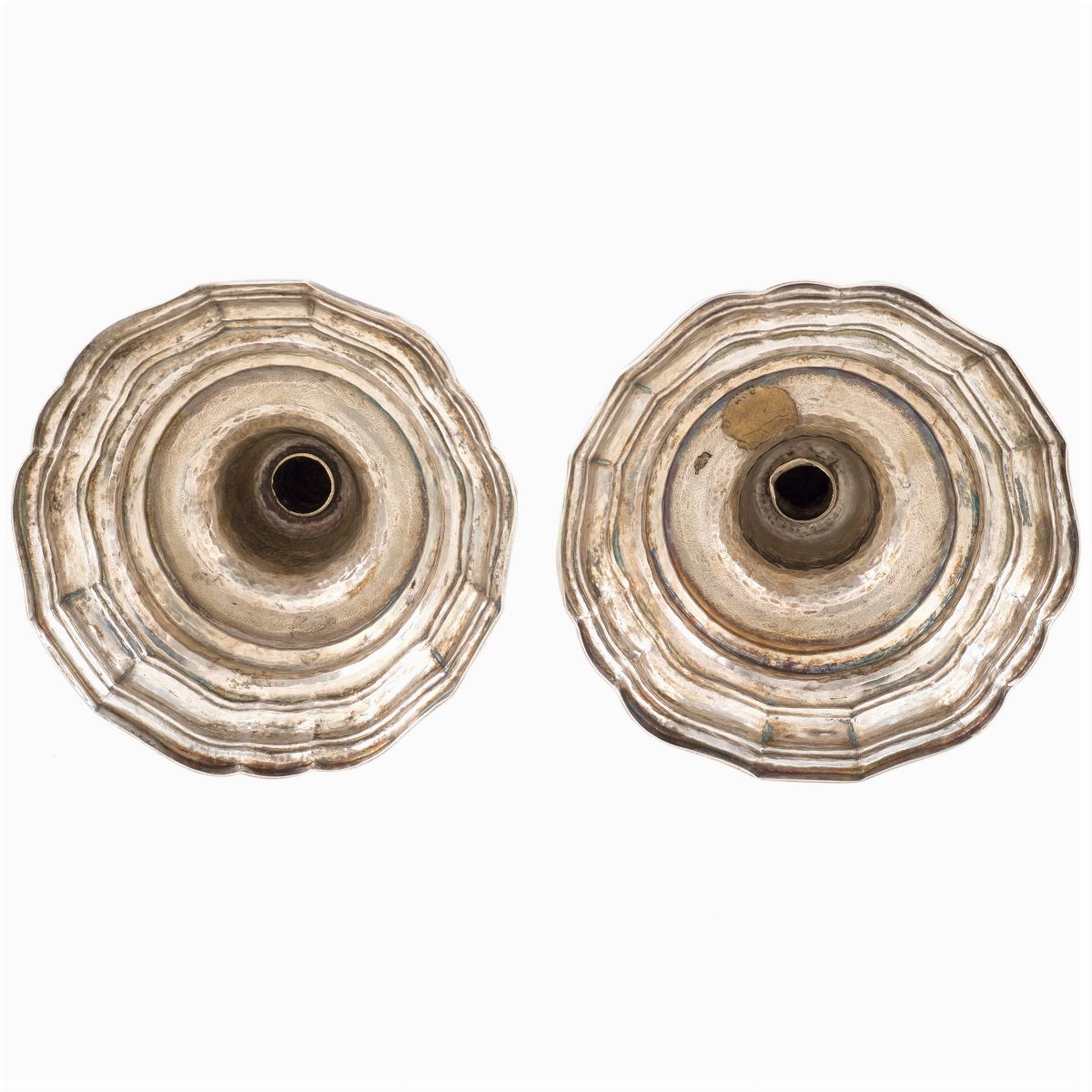 Coppia di Candelieri in Argento