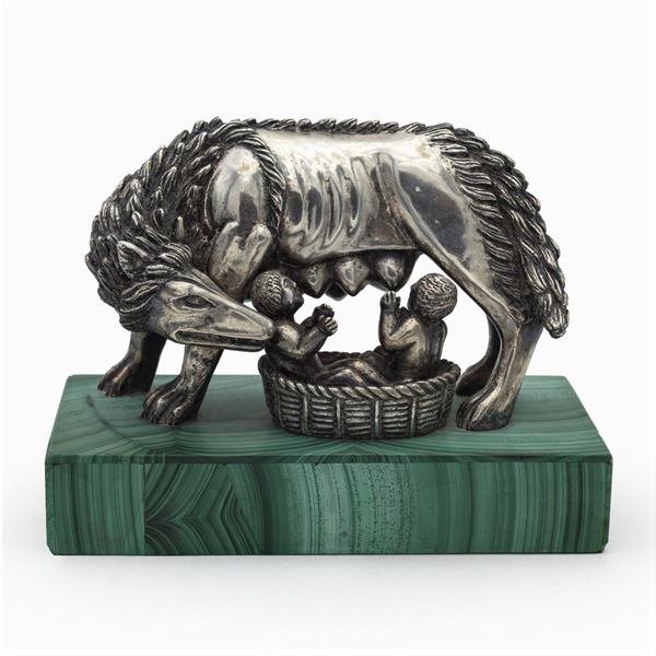Guido Veroi, scultura in argento