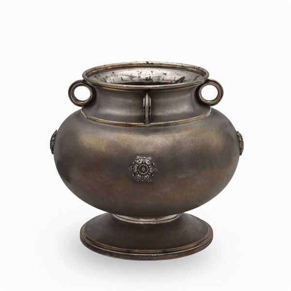 Buccellati, vaso in argento  (Italia, XX Sec.)  - Asta ARGENTI E ARTE DELLA TAVOLA - Colasanti Casa d'Aste