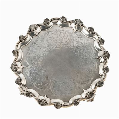Salver in Argento