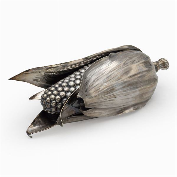 Buccellati, pannocchia in argento