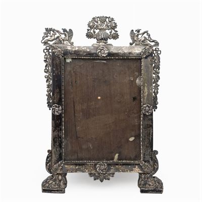Cornice in Argento e Legno