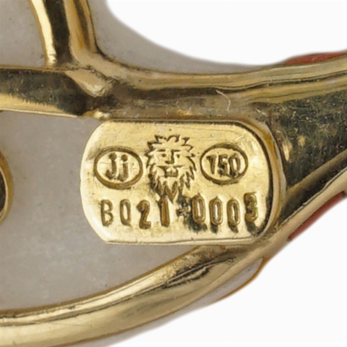 Spilla Cicogna in Oro Giallo 18kt