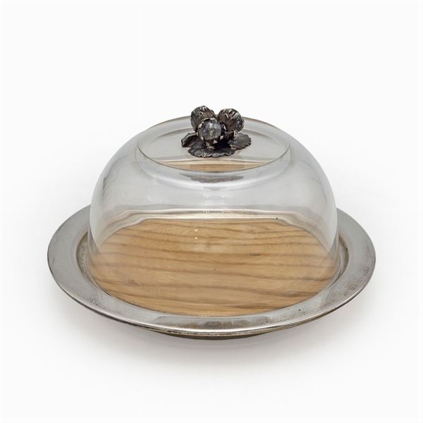 Silver truffle holder  (Italy, 20th century)  - Auction FINE SILVER AND ART OF THE TABLE - Colasanti Casa d'Aste