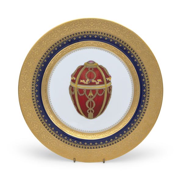 Fabergé Imperial Collection, piatto da collezione  (XX Sec.)  - Asta ARGENTI E ARTE DELLA TAVOLA - Colasanti Casa d'Aste