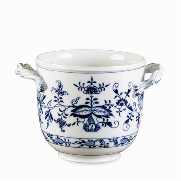 Meissen, cachepot in porcellana