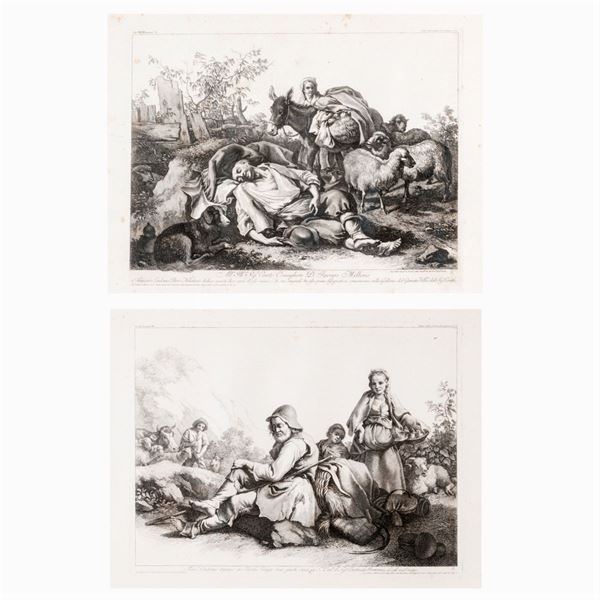Francesco Londonio  (Milan 1723 - 1783)  - Auction Old Master Paintings, Furniture, Sculpture and  Works of Art - Colasanti Casa d'Aste