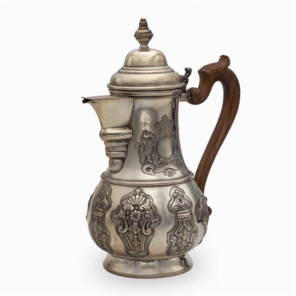 Silver coffeepot