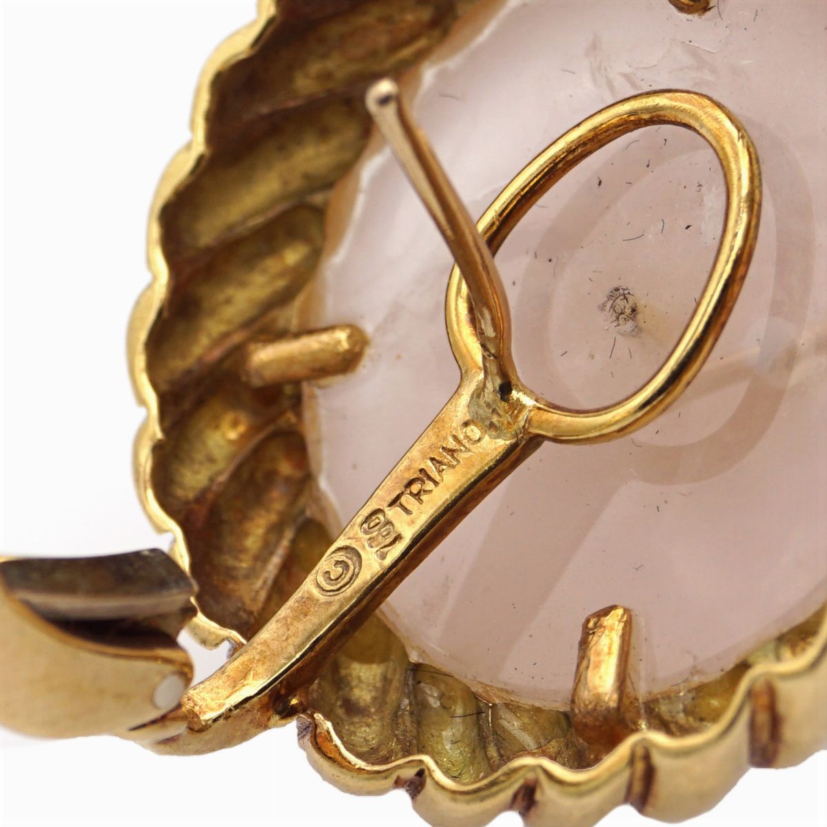 Trianon, Orecchini a Lobo in Oro Giallo 18kt