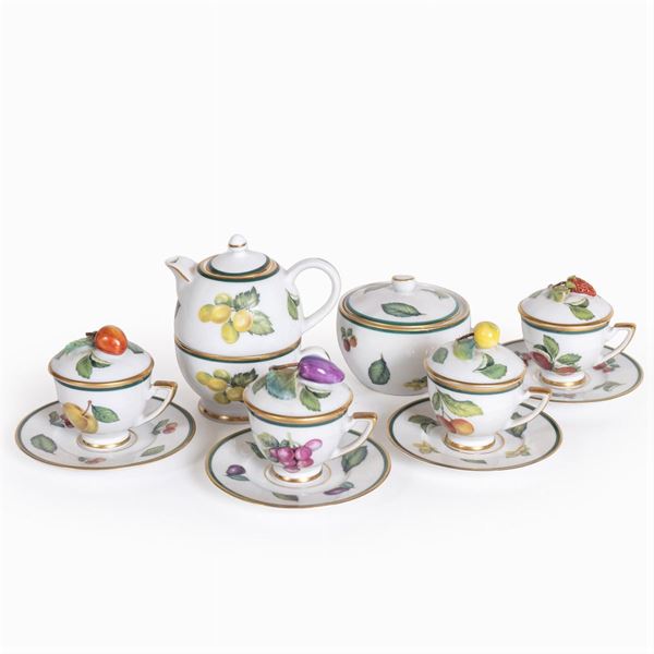 Porcelain Coffee Service (14)  (Italy, 20th century)  - Auction FINE SILVER AND ART OF THE TABLE - Colasanti Casa d'Aste