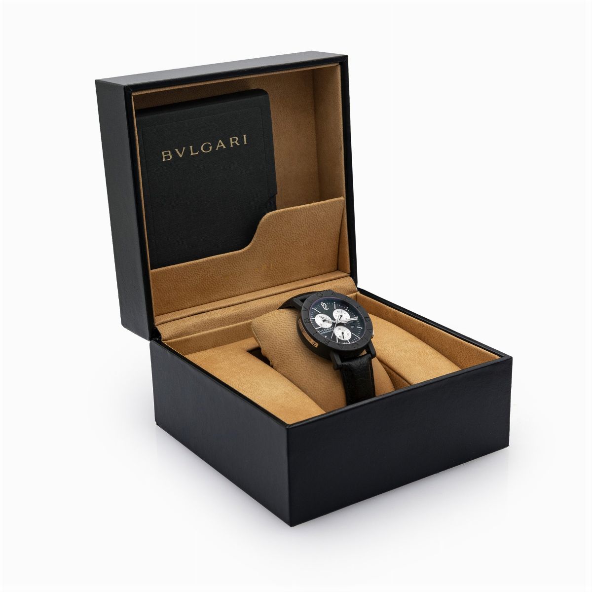 Bulgari Carbongold Cortina, Orologio Cronografo da Polso
