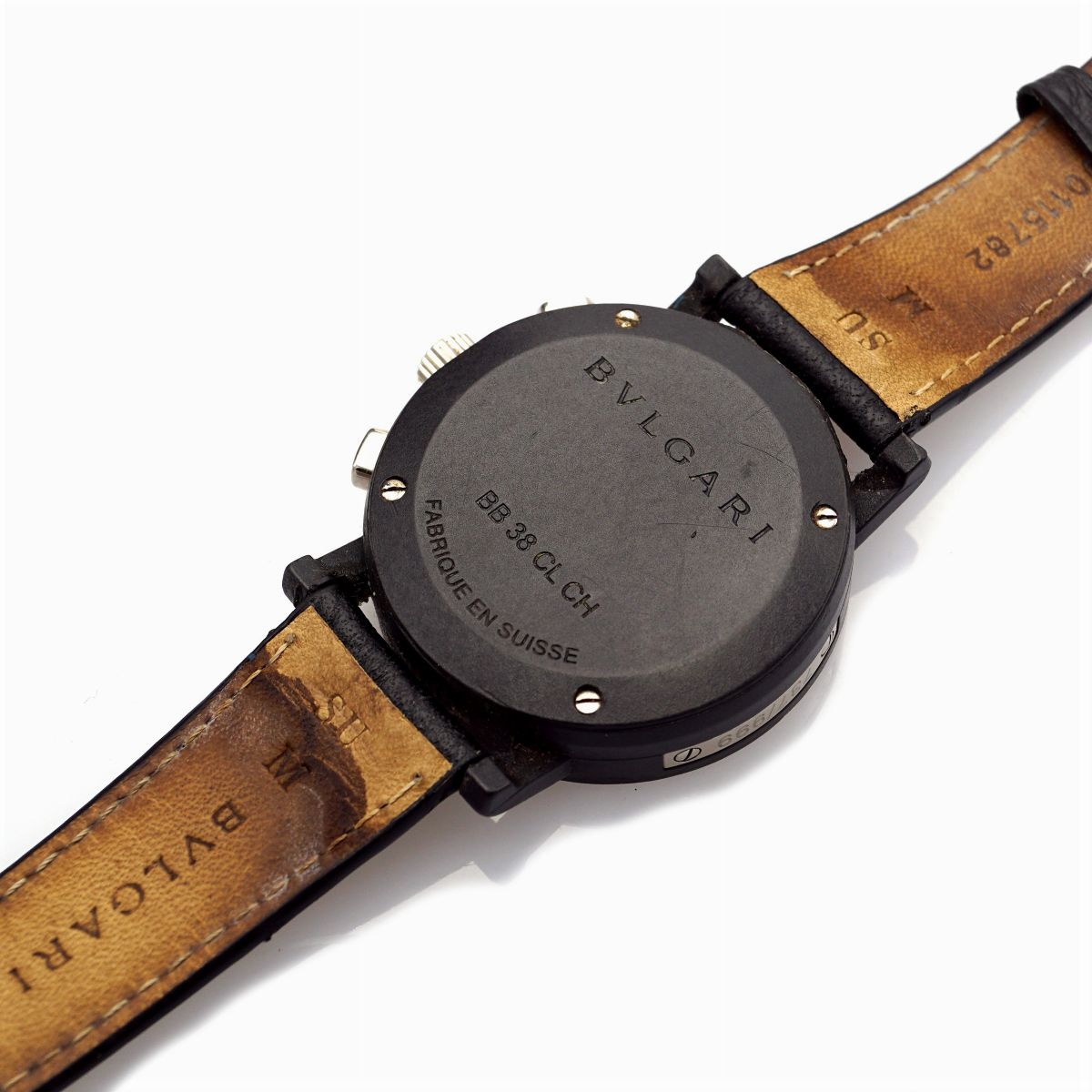 Bulgari Carbongold Cortina, Orologio Cronografo da Polso