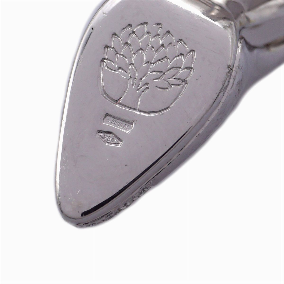 Alfieri & St. John, Bracciale Charms in Oro Bianco 18kt e Diamanti